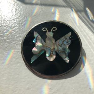 Butterfly Brooch or Necklace Pendant